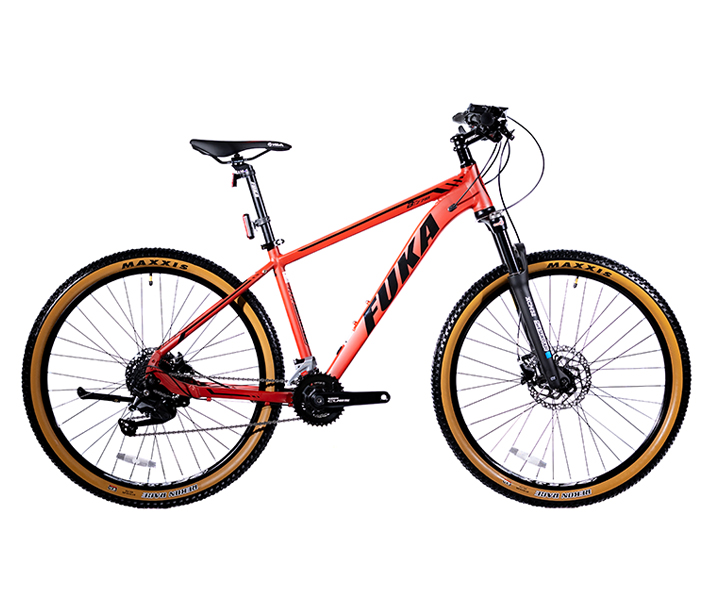 2025 - FUKA Merit BT2718 Mountain Bike Matte Red – Black 27