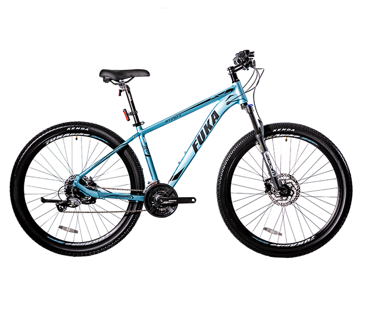 2025 - FUKA PEAK BT2924 Mountain Bike Light Blue – Black 29